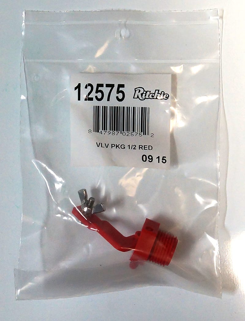 Red 1/2-inch Valve Package 12575